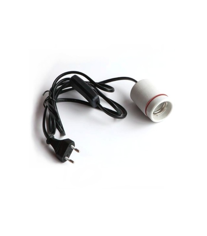 portalampada in ceramica