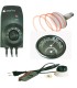 Kit riscaldamento terrario con termostato, lampada ceramica e termoigrometro