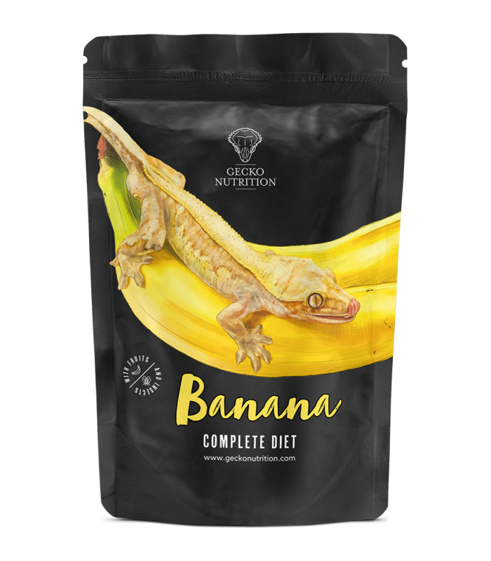 alimento per gechi gusto banana