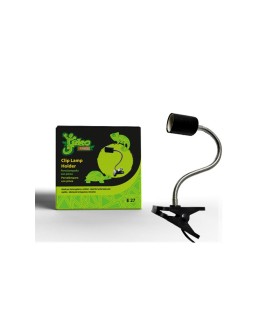 Portalampada flessibile con pinza e regolatore