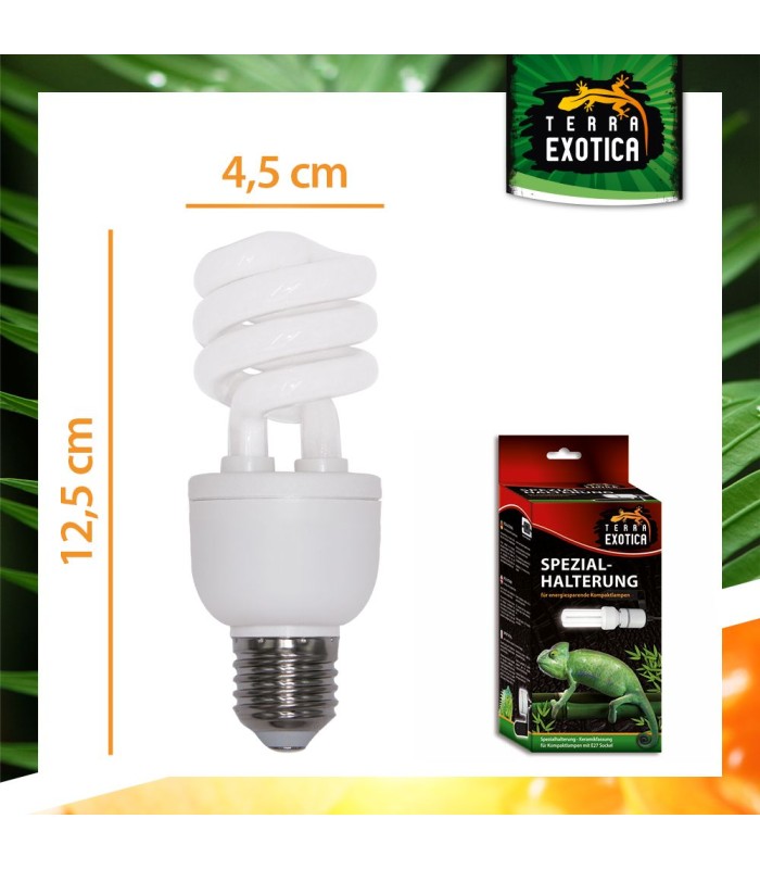 lampada per rettili uvb 5% 13w