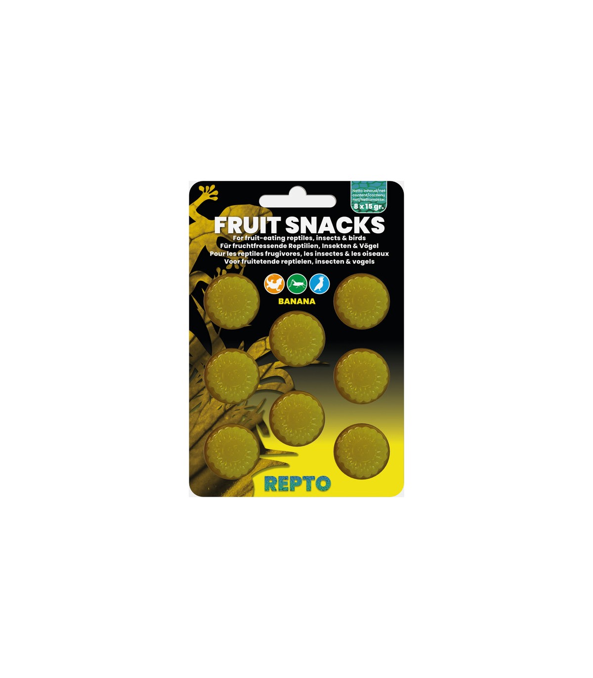 Repto Fruit Snack Gelatine alla Frutta mango banana
