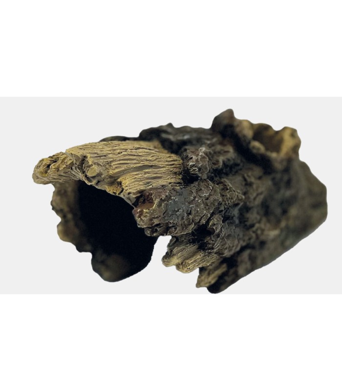 Rifugio tronco d'albero in resina