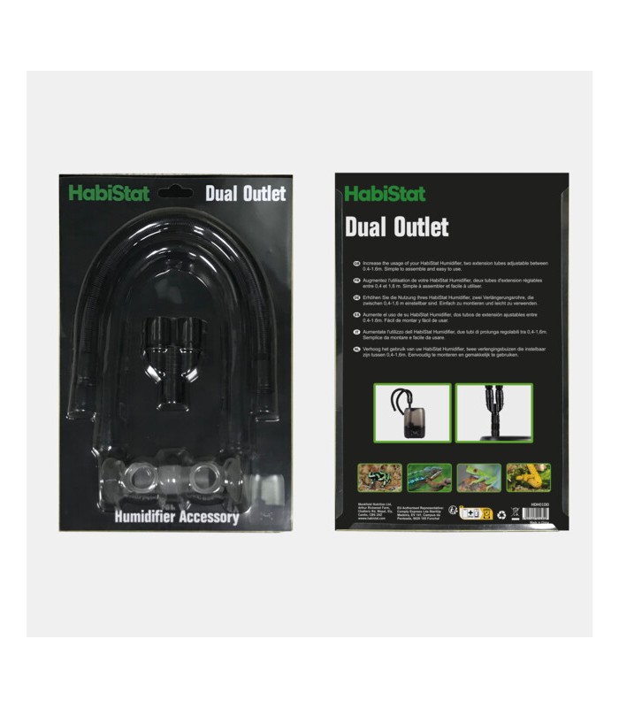 HabiStat Dual Outlet doppia uscita per umidificatore HabiStat