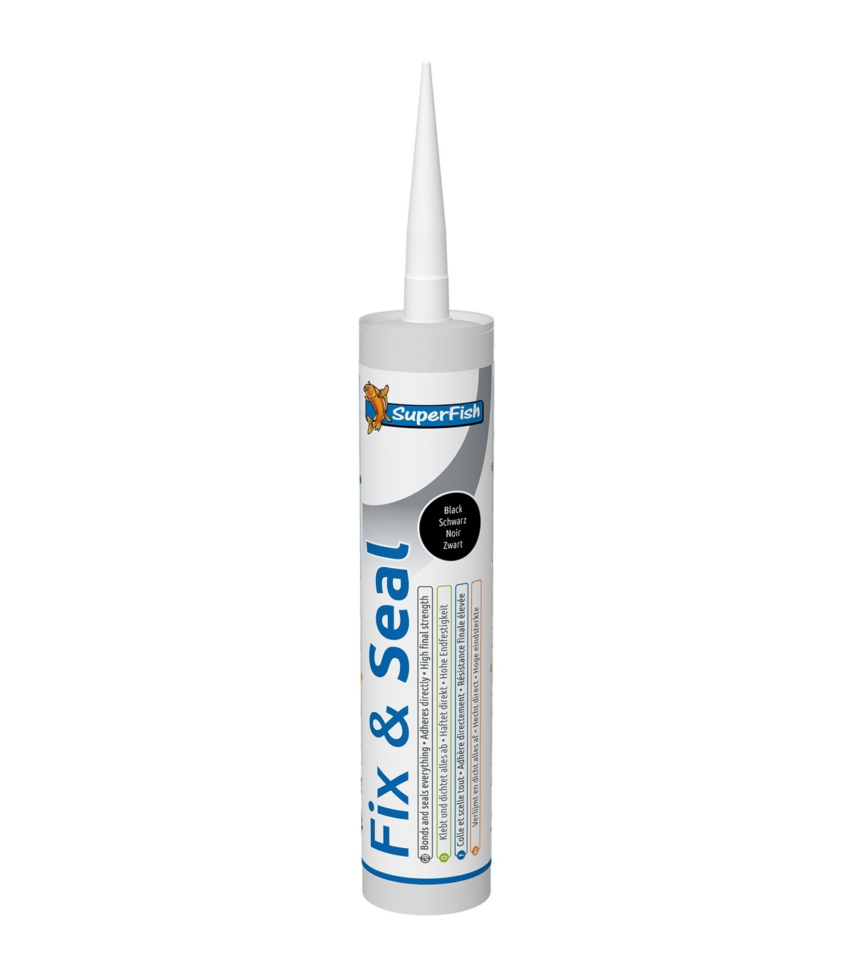 silicone nero atossico fix and seal