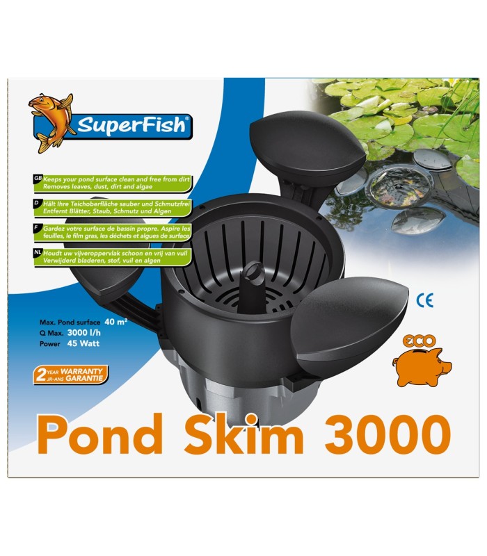 pond skimmer 3000