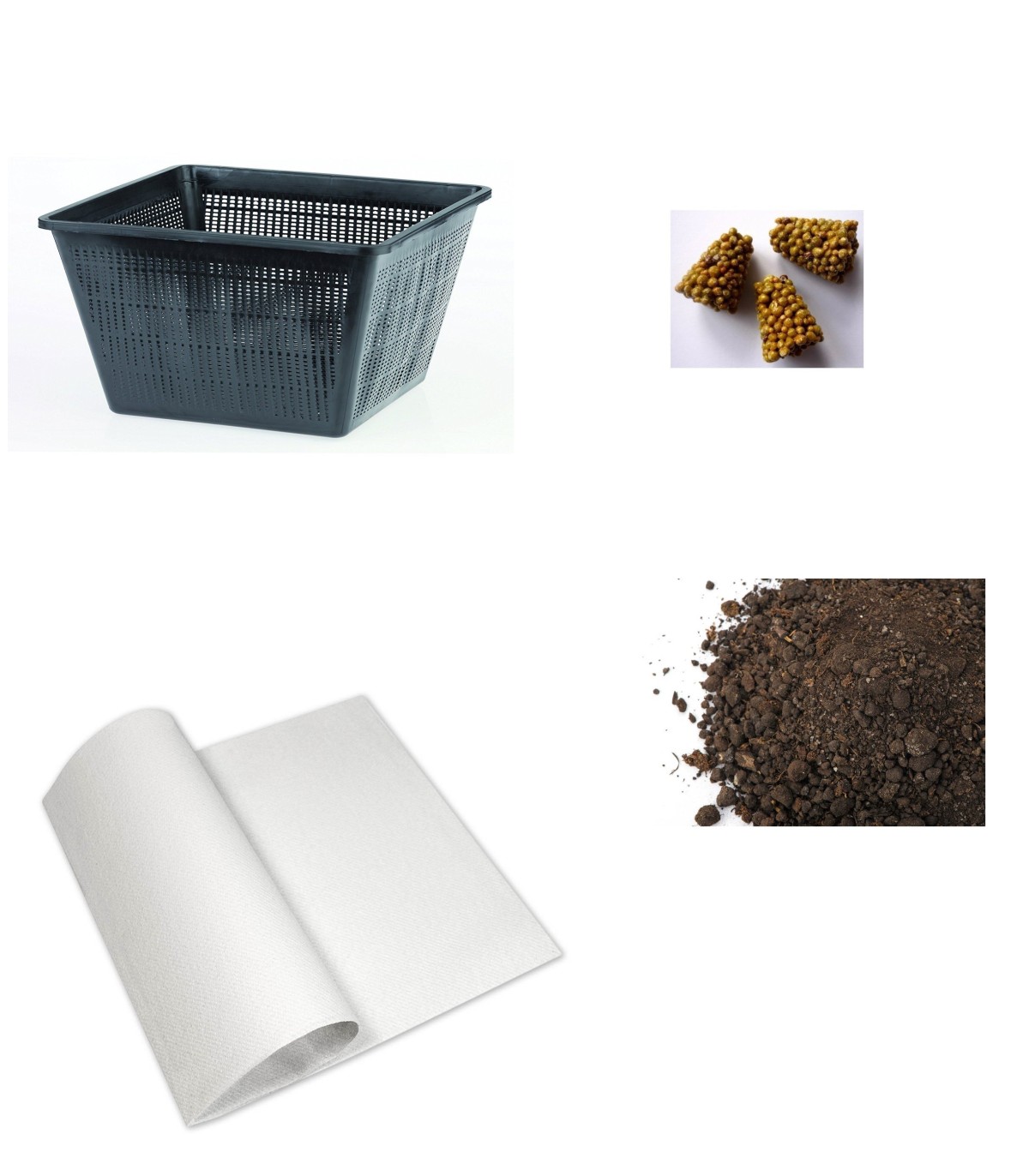 KIT VASO E SUBSTRATO NINFEE E PALUSTRI
