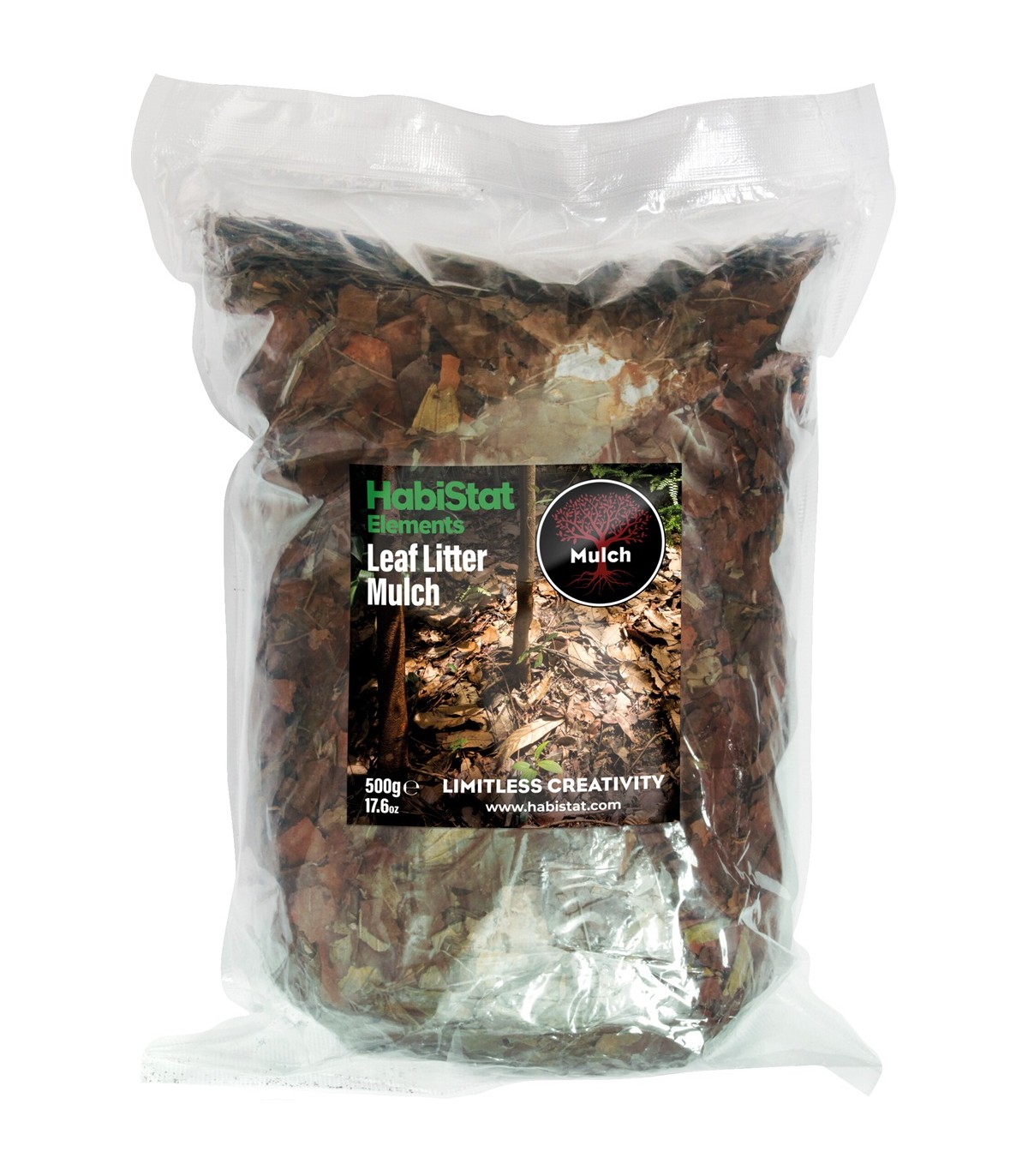 Lettiera di foglie HabiStat 500 gr